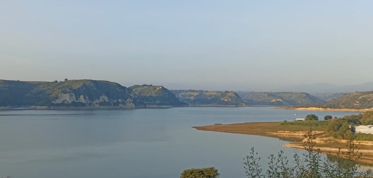 Presa en Alfajayucan registra los niveles más bajos en todo Hidalgo.
Foto: especial