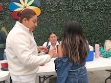 Reportan más del 90% de cobertura de vacunas contra sarampión en Hidalgo 
