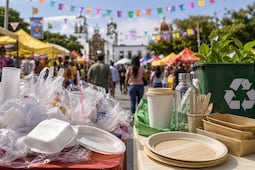 Buscan reducir plásticos de un solo uso en ferias y eventos de los 84 municipios de Hidalgo