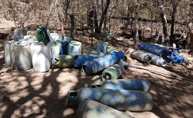 Encuentran precursores para droga sintética en Acaxochitlán