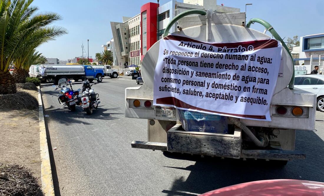 Piperos se manifiestan en Conagua tras clausura de pozo en MR | Foto: Luis Soriano