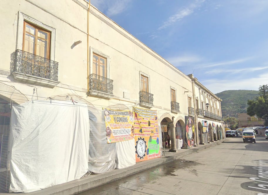 Pachuca alista retiro de comerciantes ambulantes en Plaza Constitución y zonas de hospitales | Foto: Google Maps