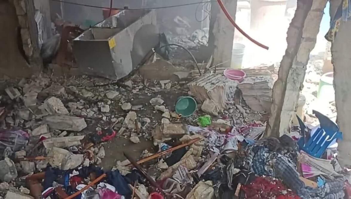 Tragedia en taller de pirotecnia deja un muerto y 5 heridos en Jaltocán | Foto: Especial