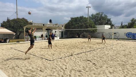 Mixquiahuala recibió el torneo estatal CONADE de voleibol de playa