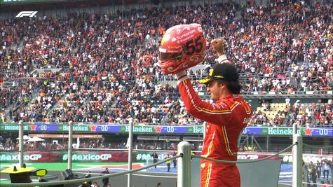 Carlos Sainz es el ganador del GP de México 2024; Checo Pérez acabó 17