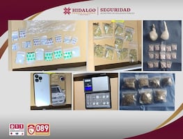 Desmantelan dos puntos de narcomenudeo en Apan; tres personas detenidas