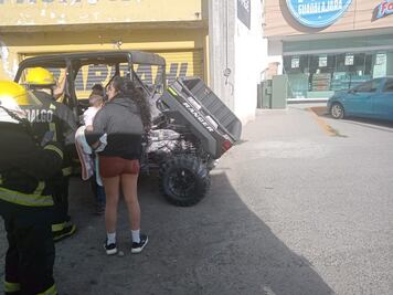 Se incendia racer en la Pachuca-Tulancingo
