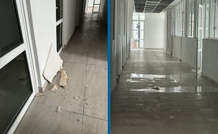 Vetaron a empresa que construyó laboratorio de salud estatal; ya registró daños por lluvias