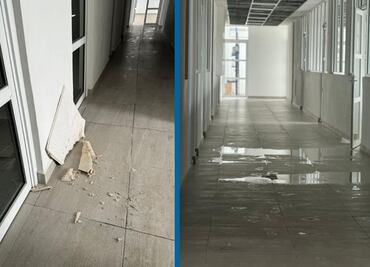 Vetaron a empresa que construyó laboratorio de salud estatal; ya registró daños por lluvias