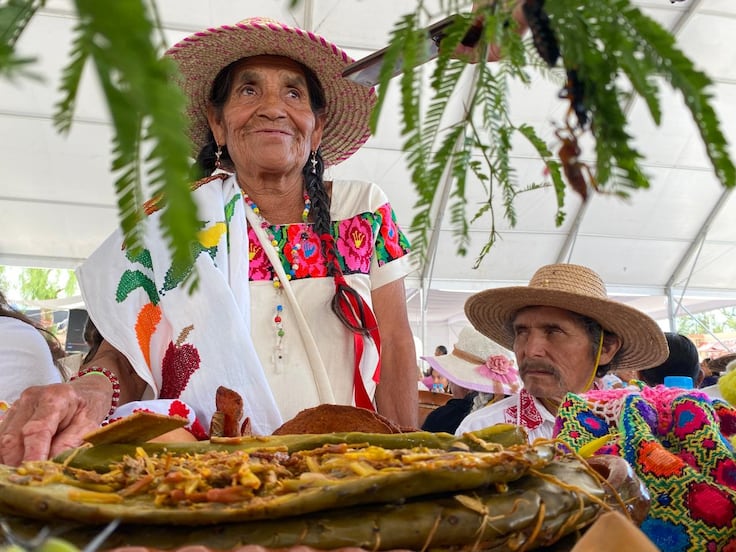 Exquisita combinación de aromas y sabores en la Muestra Gastronómica de Santiago de Anaya