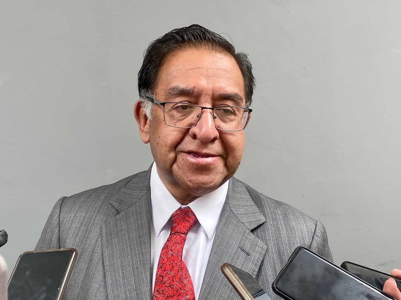 Pedro Luis Noble Monterrubio, presidente del Colegio de Notarios del Estado, Hidalgo I Foto: Luis Soriano