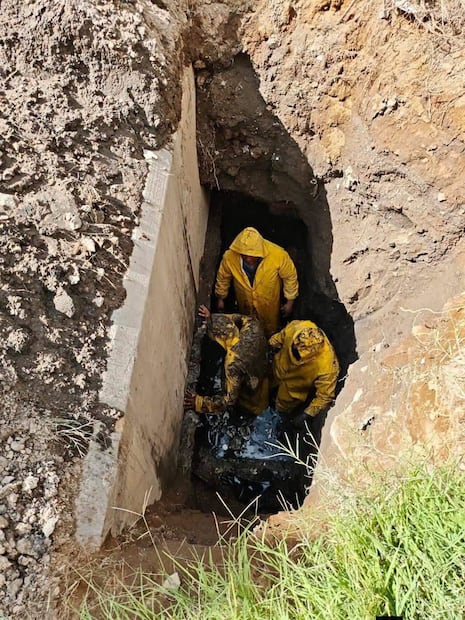Retiran cuatro toneladas de basura de dren pluvial en Tizayuca | Foto: especial