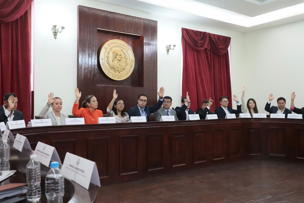 En sesión de Cabildo, este lunes fue aprobada por unanimidad la iniciativa de Ley de Ingresos que presentó el alcalde Jorge Reyes Hernández I Foto: Luis Soriano
