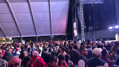 Descontento en la feria de Tizayuca por cancelación de presentación de Yeri Mua