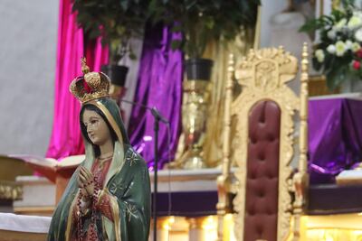 Con romería y misas celebran a la morenita en Tizayuca