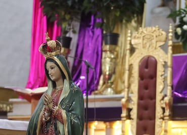 Con romería y misas celebran a la morenita en Tizayuca