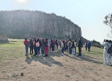 Solsticio de invierno desde Huapalcalco, conserva un punto de alineación