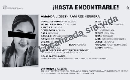 ¿Quién era Amanda Lizbeth? La maestra desaparecida en Edomex cuyo feminicida fue detenido en Hidalgo