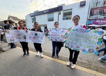 Tulancingo realiza su primera caminata por la neurodivergencia