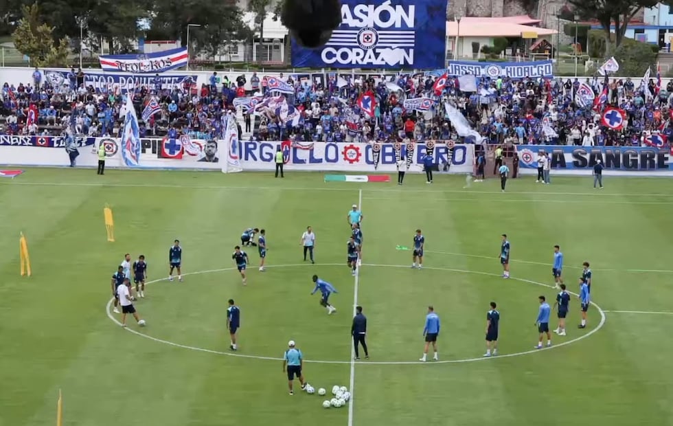 Cruz Azul vuelve a Hidalgo I Foto: Captura de video