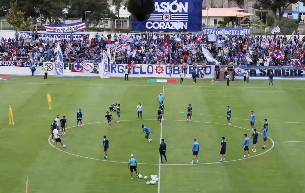 Cruz Azul vuelve a Hidalgo I Foto: Captura de video