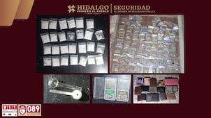 Cateo en Ciudad Sahagún deja tres detenidos y más de 700 dosis de droga aseguradas