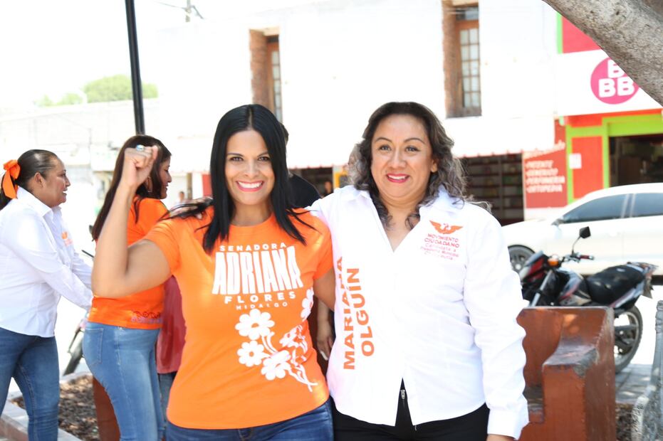 La candidata del Movimiento Ciudadano al Senado se comprometió a impulsar el desarrollo económico y el empoderamiento de las mujeres en Hidalgo.