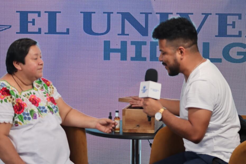 En el estudio tuvimos la presencia de Elizabeth Interian Bojorquez, Meliponicultora Maní, Yucatán Foto; Josué  Ortiz