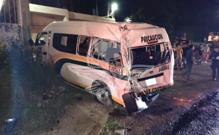 PGJE investiga causas del accidente que dejó 8 heridos graves