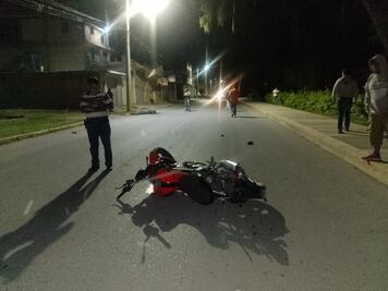 Una persona muere en accidente en motocicleta en Ixmiquilpan
