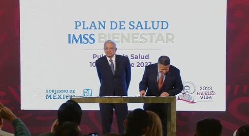 Hidalgo y 22 entidades firman federalización de servicios de salud