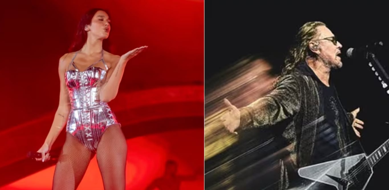 Dua Lipa y Maná. Fotos: Ocesa e Instagram