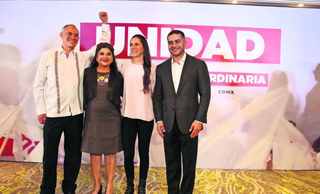 Morena avala a sus cuatro aspirantes para la CDMX | Foto: Especial