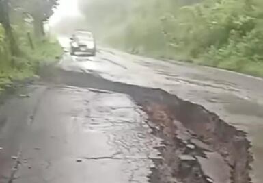 Cierran la carrera Pachuca -Tampico, a la altura de Lolotla; podría ampliarse 30 metros