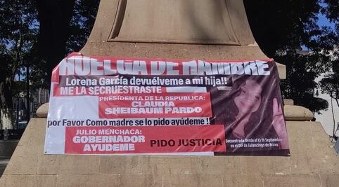 Madre acusa al DIF de Tulancingo por retener a su hija "injustamente" y se declara en huelga de hambre 