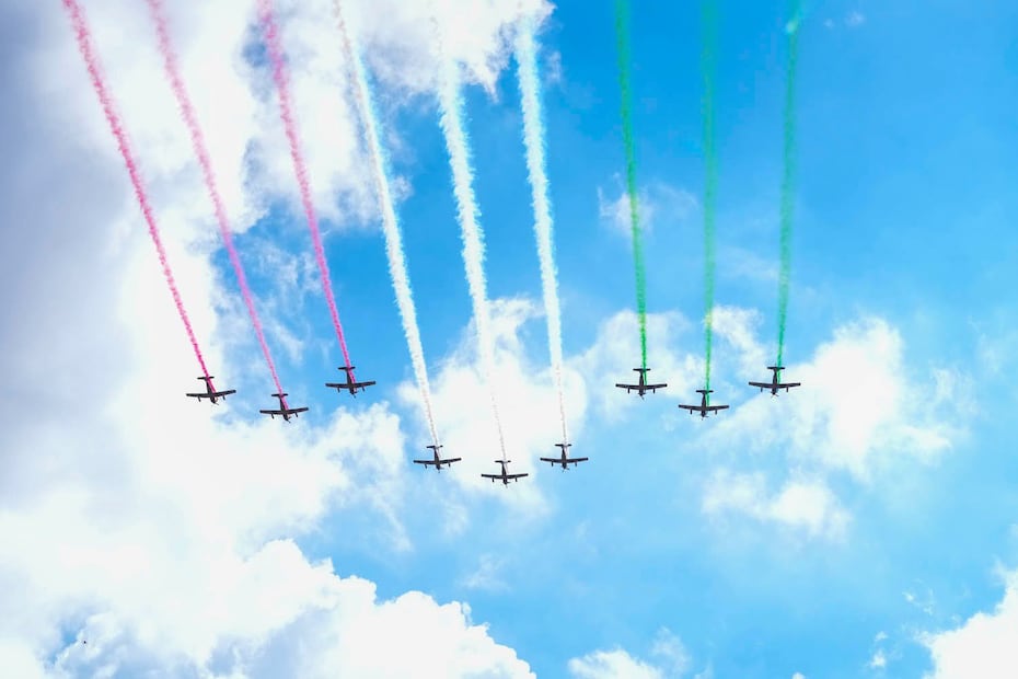 Desfile militar I Foto: @GobiernoMX