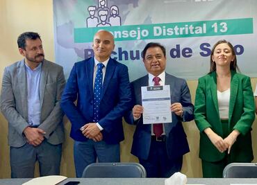 Andrés Velázquez recibe constancia de mayoría a diputado local electo