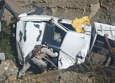Accidente en Cardonal cobra la vida de una persona al caer camioneta en barranco