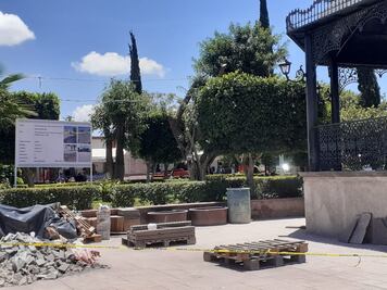 A más de cinco meses, aún no concluyen obra en Alfajayucan