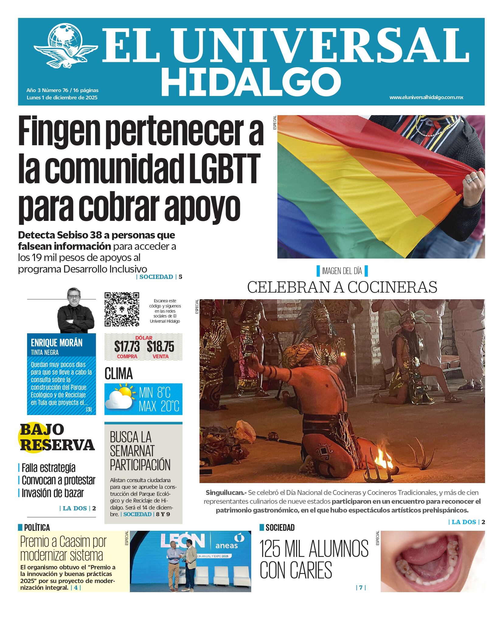 El Universal Hidalgo 01/12/25