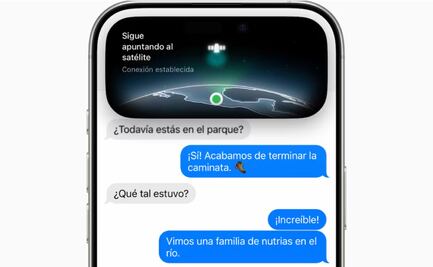Mensajes vía satélite, la nueva función para iPhone en México 