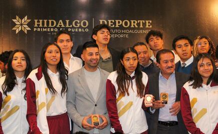 Galardonan a atletas hidalguenses destacados con el Mérito deportivo 2024