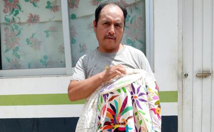 Francisco Feliciano se consagra en la 16° edición del Concurso de Bordados de Tenango de Doria