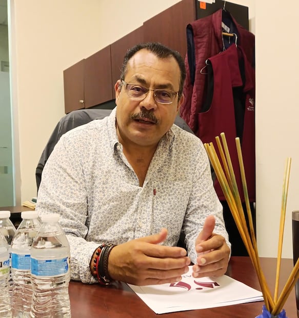 Hugo Flores Jiménez, secretario del Campo de Tulancingo I Foto: Mirely Santos