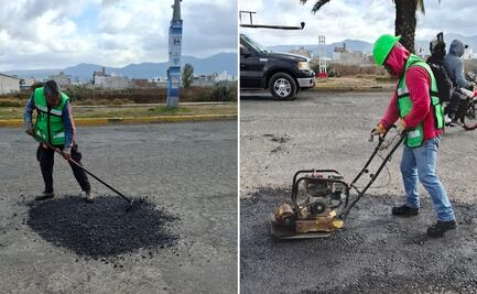 Tulancingo invierte 11 millones de pesos en programa permanente de bacheo 