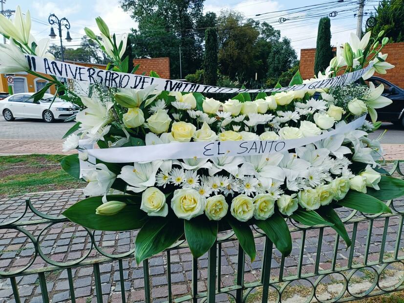 Tulancingo rinde homenaje a El Santo en su natalicio | Foto: Grisel Lira