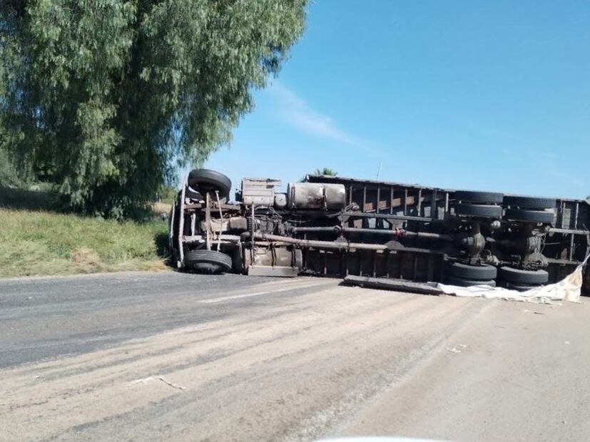 Accidente en la Actopan-Pachuca I Foto: Especial