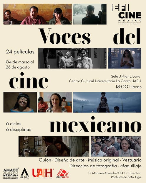 CINE UAEH abre cartelera gratuita con muestra de cine mexicano contemporáneo  | Cortesía: UAEH
