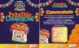 Tizayuca sorteará 40 espacios para el Pabellón Comercial de Día de Muertos