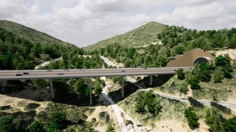 Revelan avances de los viaductos en la Real del Monte - Huasca